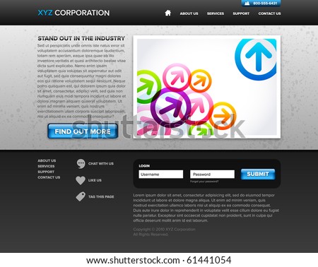 Homepage Design For Website