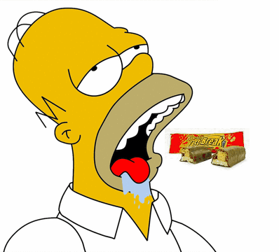 Homer Drooling Face