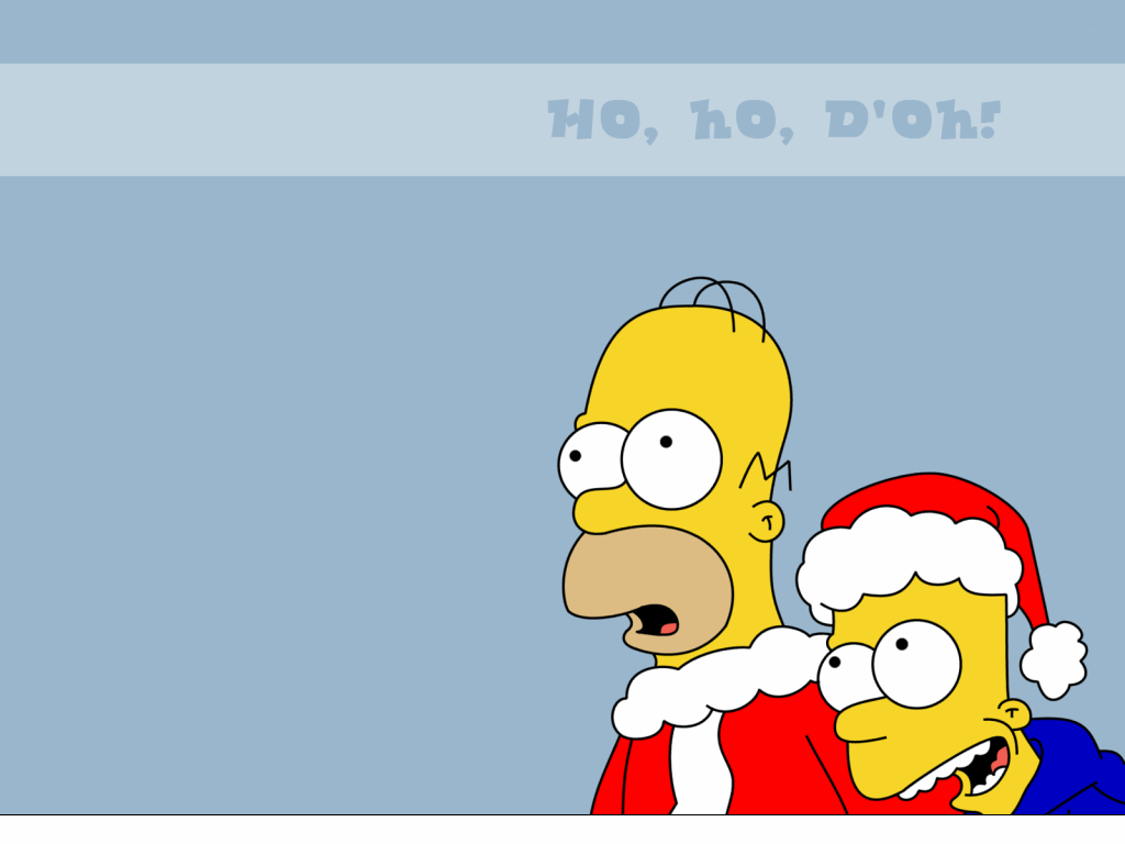 Homer Simpson Christmas Pictures