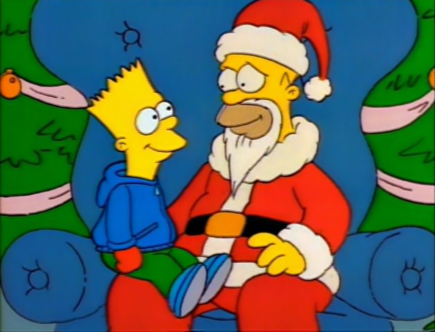 Homer Simpson Christmas Pictures