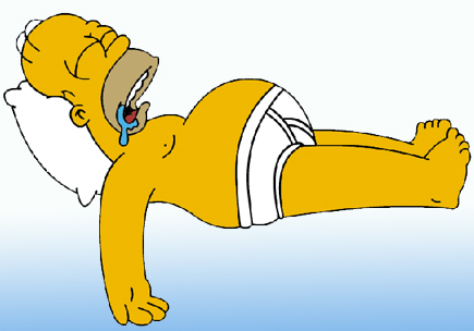 Homer Simpson Drooling Picture