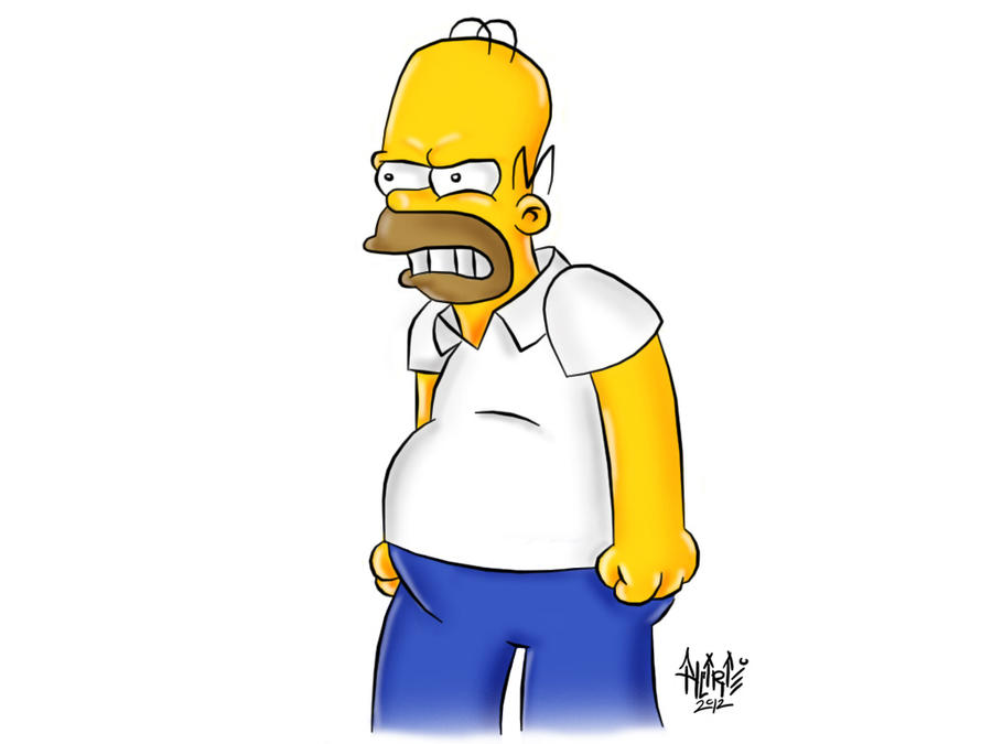 Homer Simpson Facebook Emoticon