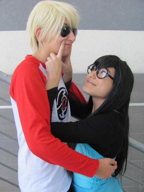 Homestuck Cosplayers Making Out