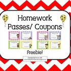 Homework Pass Clipart