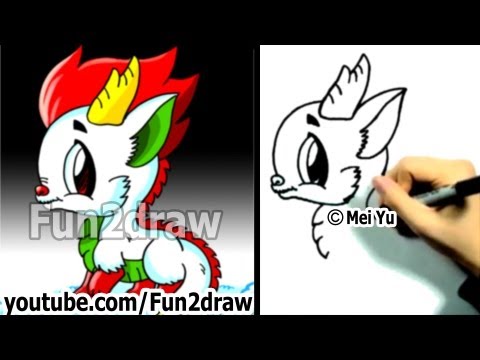 How To Draw A Cartoon Dragon Easy