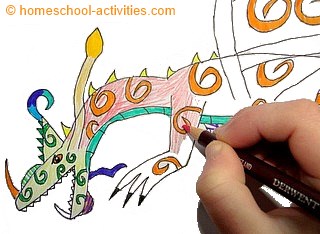 How To Draw A Dragon For Kids