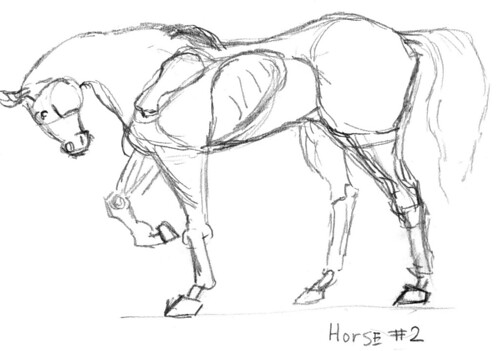 How To Draw A Horse Running Towards You