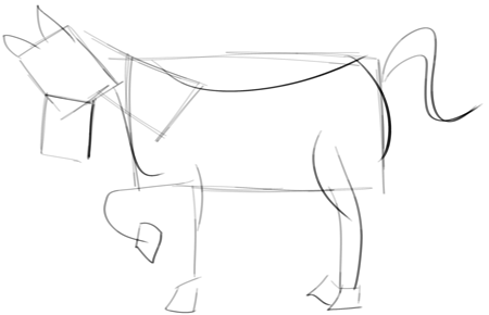 How To Draw A Horse Step By Step For Kids