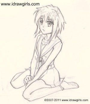How To Draw Anime Body Female