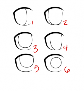 How To Draw Anime Eyes Step By Step Instructions