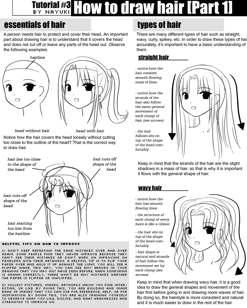 How To Draw Anime Hair For Boys
