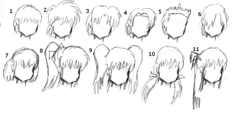 How To Draw Anime Hair Male