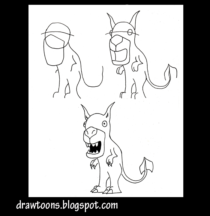 How To Draw Cartoons Monsters