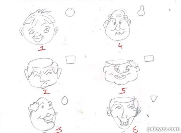 How To Draw Cartoons People Step By Step