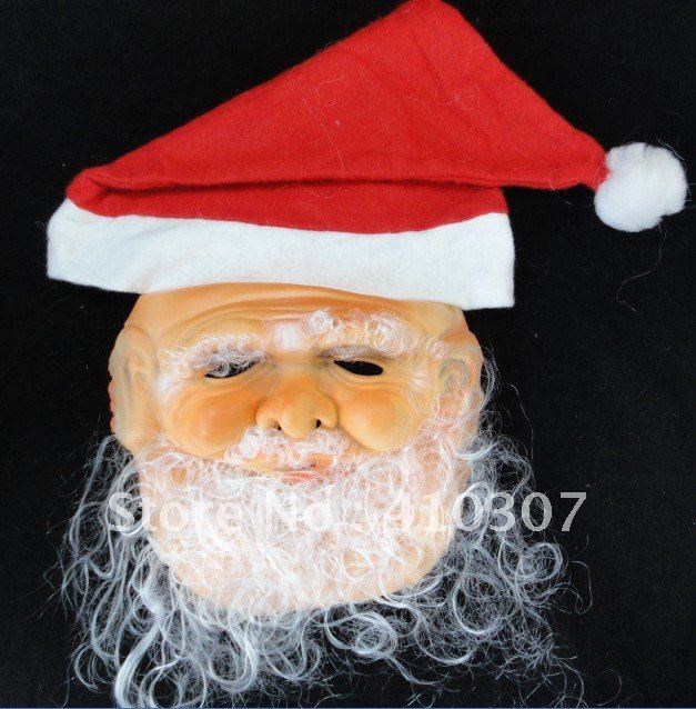 How To Make Santa Claus Face Mask
