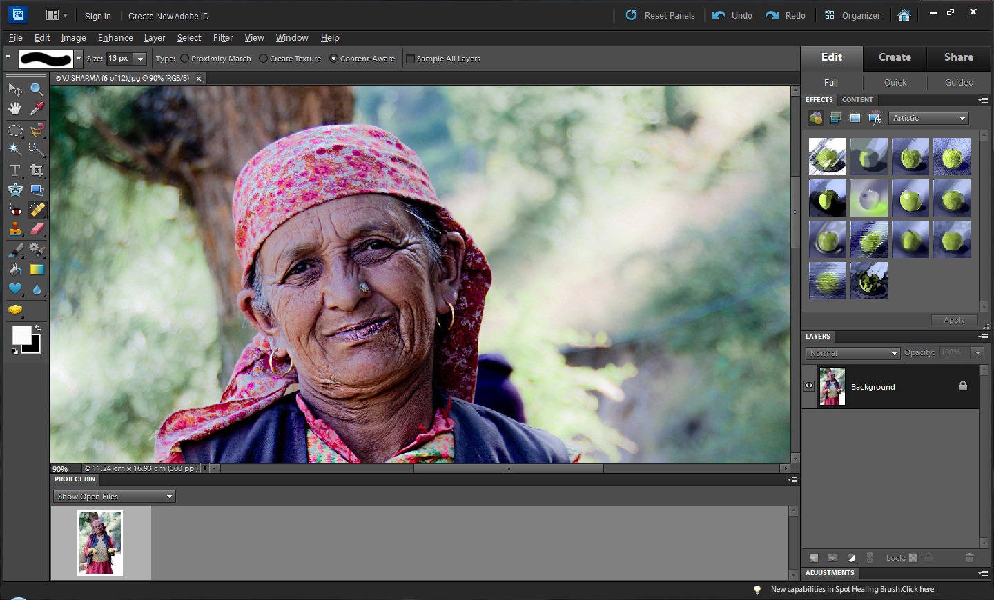 How To Smooth Background Wrinkles In Photoshop