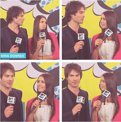 Ian Somerhalder And Nina Dobrev 2012 Interview