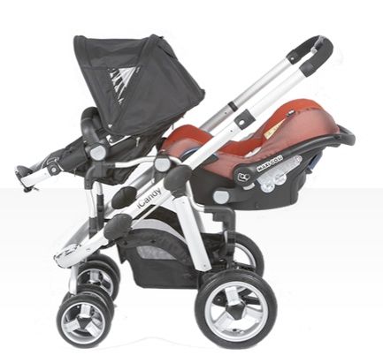 Icandy Pear Twin Pram