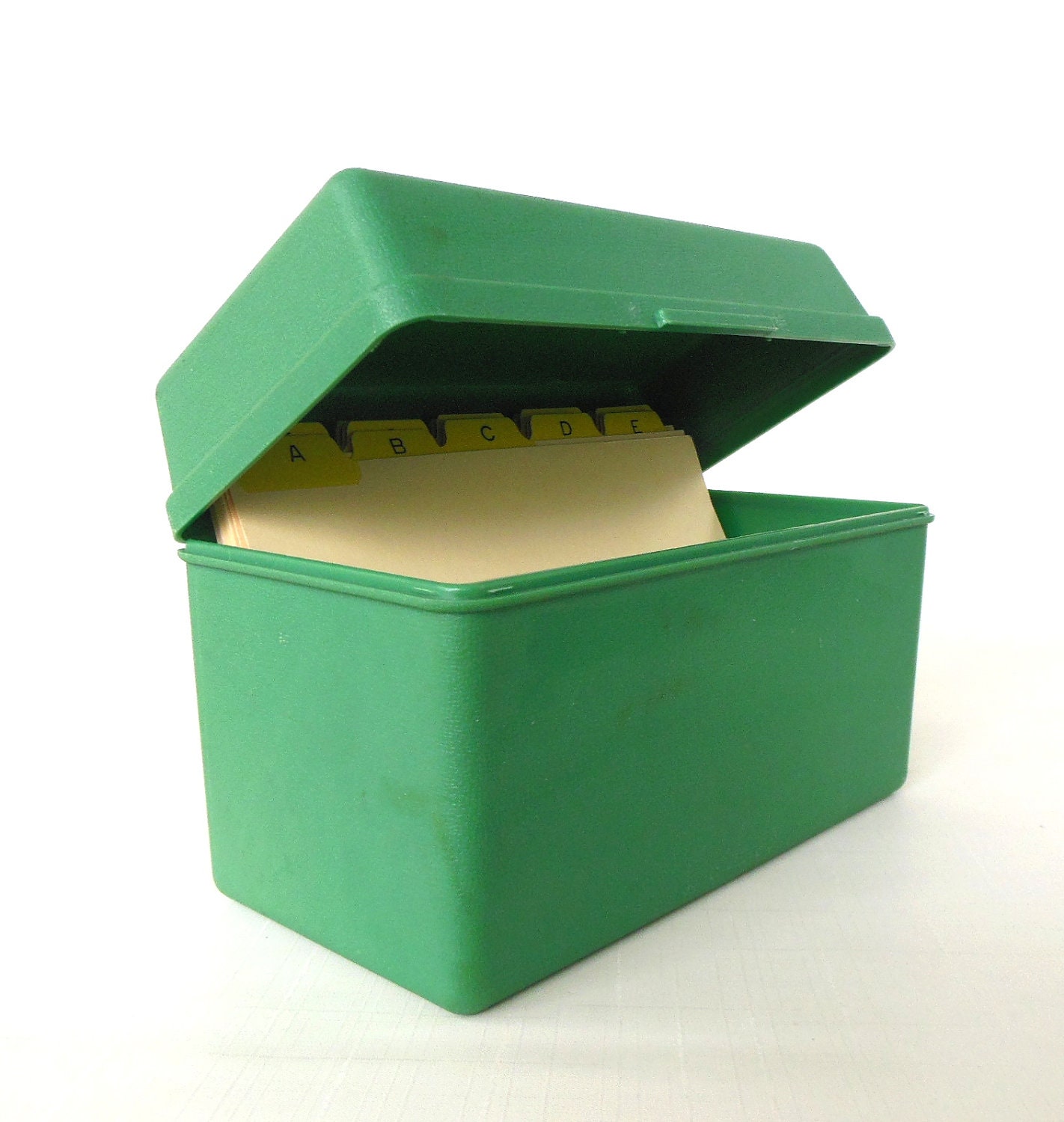 Index Card Box With Dividers