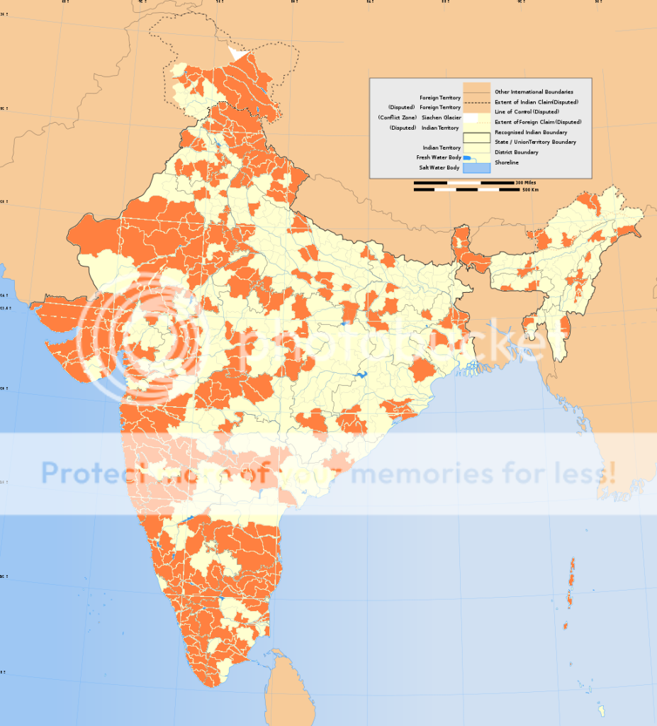 India Map Outline With States Printable