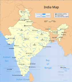 India Map With States