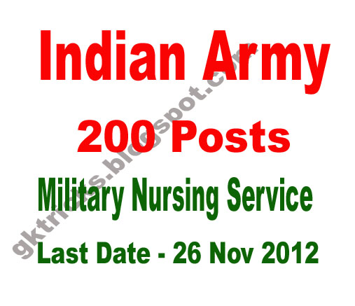 Indian Army Soldier Recruitment 2012
