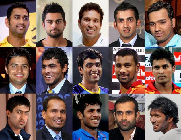 Indian Cricket Team 2012 Wallpapers
