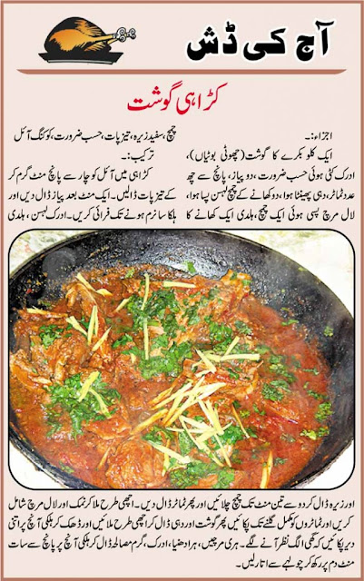 Indian Food Recipes In Urdu