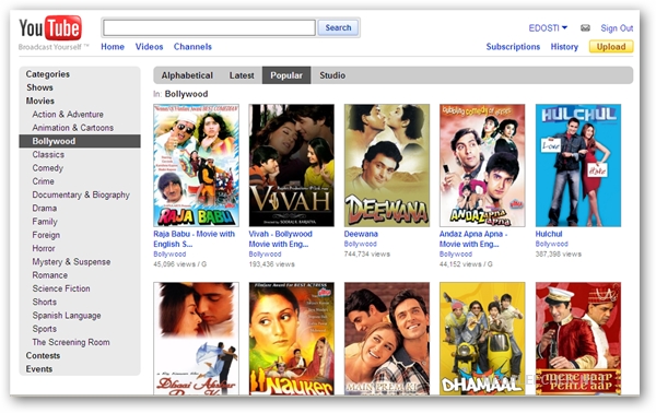 Indian Movies Online Free