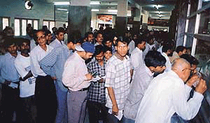 Indian Railways Reservation Counter