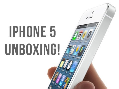 Iphone 5 White And Silver Unboxing