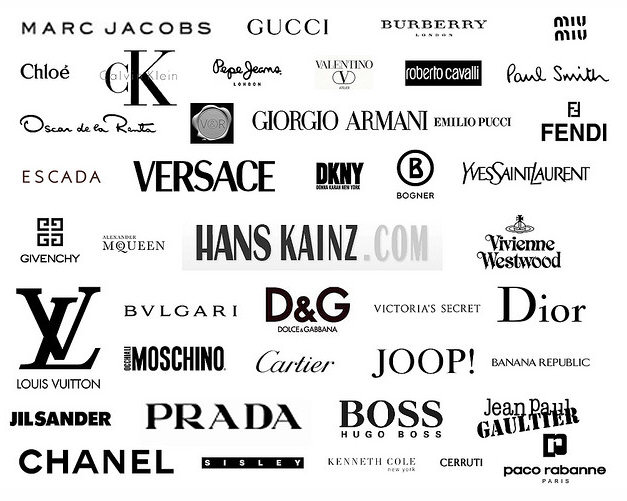 Italian Fashion Logos And Names