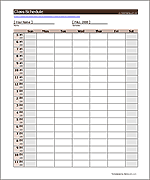 Itinerary Example Templates