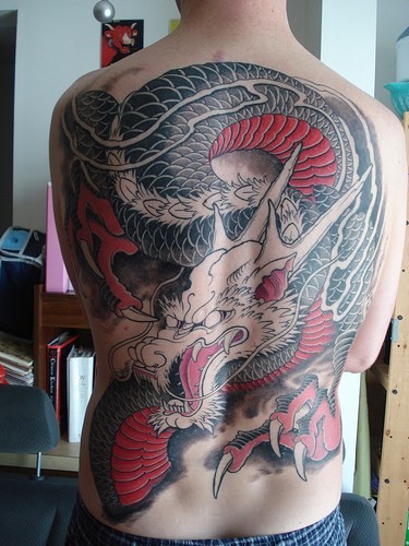 Japanese Dragon Tattoo Art