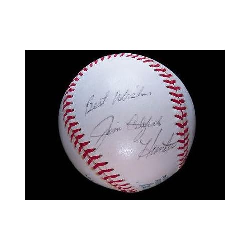 Jim Catfish Hunter Autographed Baseball Value