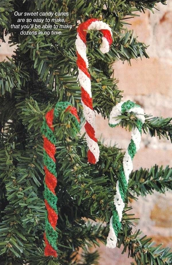 Knitted Candy Cane Pattern