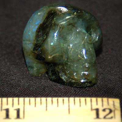 Labradorite Crystal Skulls