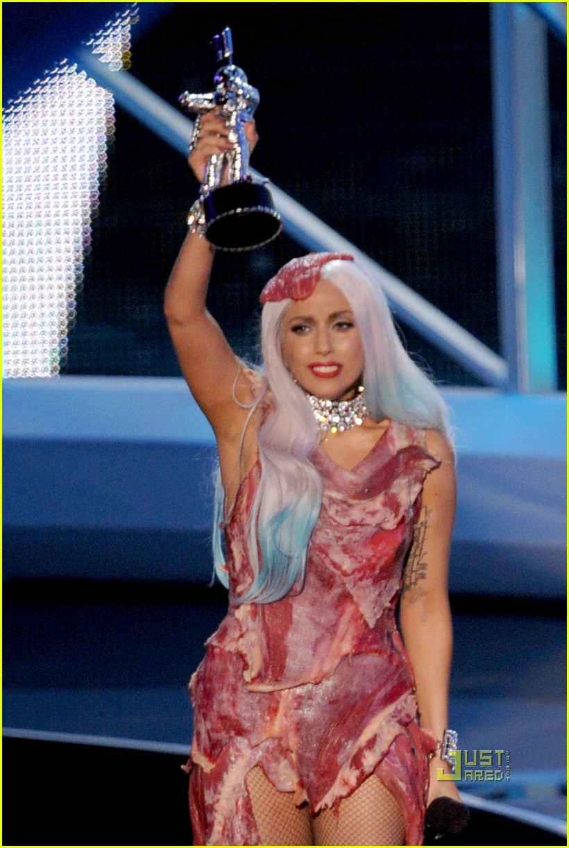 Lady Gaga Meat Dress