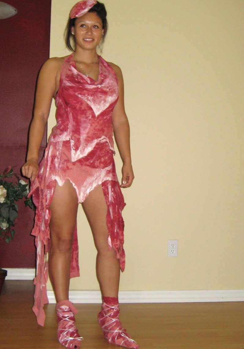 Lady Gaga Meat Dress Costume