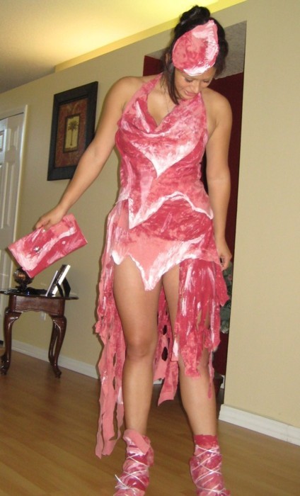 Lady Gaga Meat Dress Costume