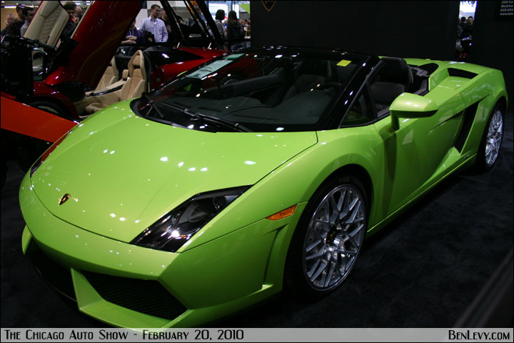 Lamborghini Gallardo Spyder Green