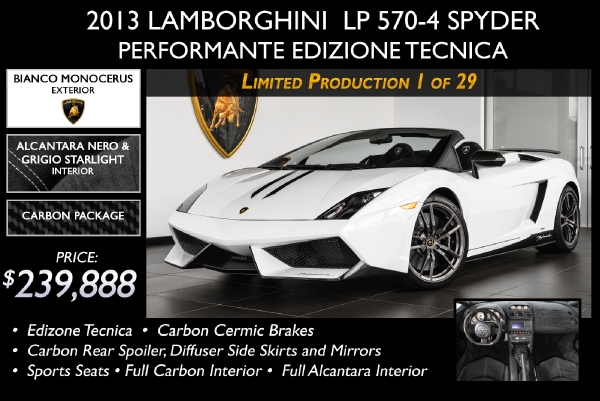 Lamborghini Gallardo Spyder Performante Price