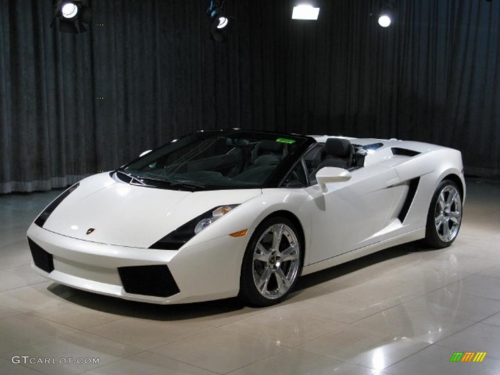 Lamborghini Gallardo Spyder White