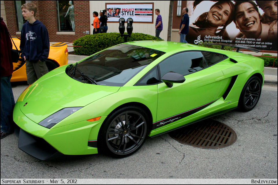 Lamborghini Gallardo Superleggera Green