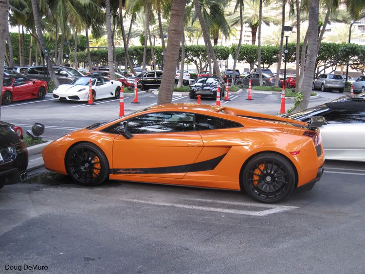 Lamborghini Gallardo Superleggera Orange