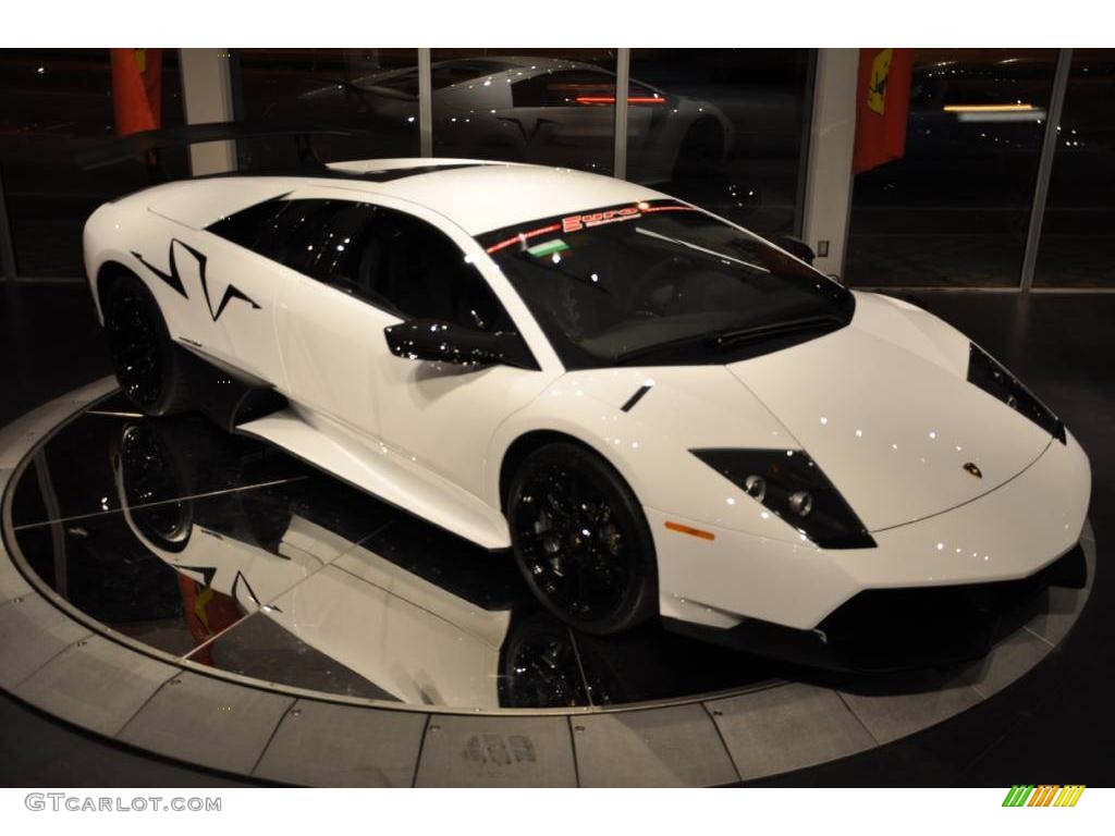 Lamborghini Murcielago Sv White