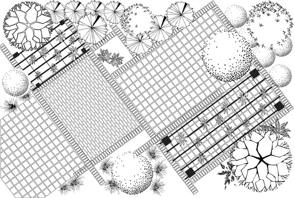 Landscape Design Symbols Adobe Illustrator