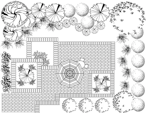 Landscape Design Symbols Adobe Illustrator