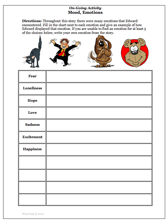 Free 4th Grade Language Arts Worksheets
