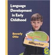 Language Development In Early Childhood 3rd Edition